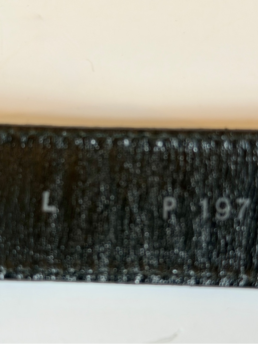 Talbots Black Textured Leather Belt with Silver-Tone Buckle and Conchos - Picture 9 of 16